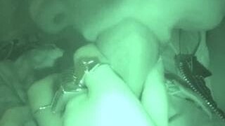 Sexe dans la voiture de Youporn avec caméra infrarouge